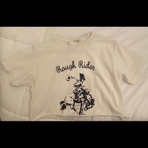 brandy melville rough rider top